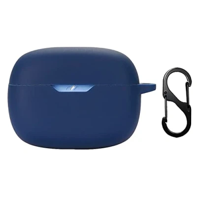 Immagine di GIOPUEY Cover Compatibile con JBL Wave Beam/Beam 2, Cilicone Custodia, Ultrasottile Case Cover, Antiurto, Resistente ai Graffi Blu scuro