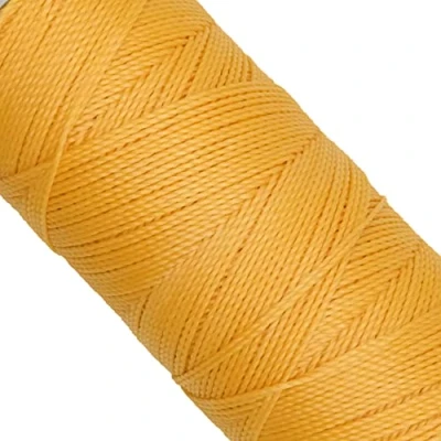 Immagine di Linhasita, rocchetto di filo cerato, Linhasita 100 g, 170 m, 1 mm spessore, in poliestere, macramè, 30 colori. metros / gr crema