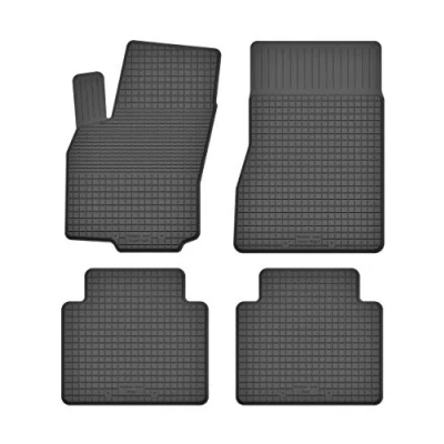 Immagine di Tappetini in gomma, 1,5 cm, bordo compatibile con Fiat Croma II (anno di costruzione 2005 2010), ideali per 4 pezzi, un set