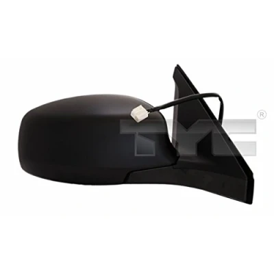 Immagine di specchio retrovisore esterno Tyc 335 0012 Sx nero con la prima mano convesso, termico, per regolazione elettrica SUZUKI: SWIFT 3