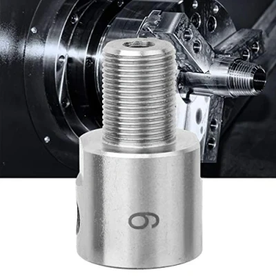 Immagine di Trapano elettrico Biella Mandrino Acciaio inossidabile M14 * 1 per K01 50/63 K02 Tornio Chuck(6 M14*1)