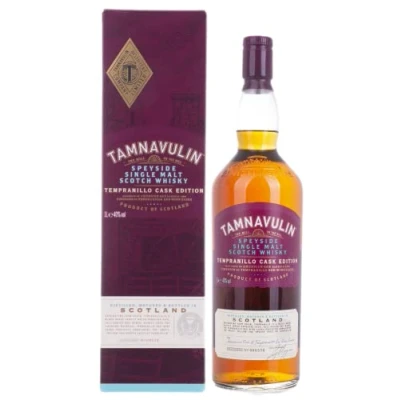 Immagine di Tamnavulin TEMPRANILLO CASK Speyside Single Malt 40% Vol. 1l in Giftbox