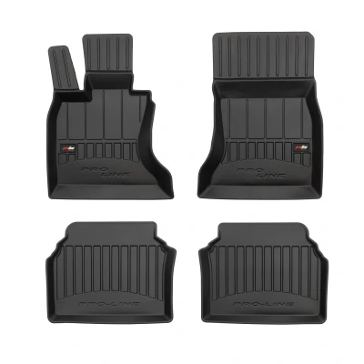 Immagine di FROGUM 3D408364 Set tappetino Gomma anteriore e posteriore 4 nero BMW: 5 GT