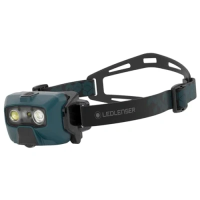 Immagine di Ledlenser HF6R Signature Torcia frontale ricaricabile a LED, 1000 lm, 7 modalità RGB, fino 60 ore di autonomia, messa fuoco regolabile, USB C, impermeabile IP68, lampada per