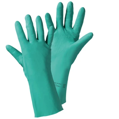Immagine di L+D 1463 9 Kemi Nitrile Guanto di protezione per prodotti chimici Taglia (Guanti): 9, L EN 420:2003+A1:2009, 374 5:2016, 388:2016, 1:2016/ Typ A