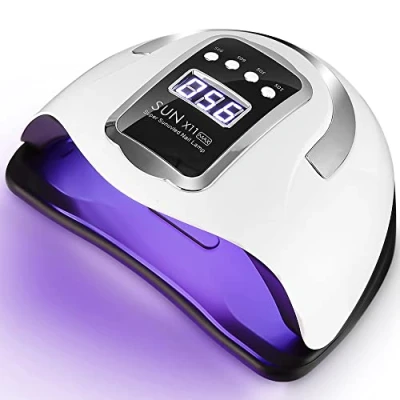 Immagine di UIHOL lampada UV LED Unghie, 280W Professionale 66 sfere di a LEDs, Semipermanente Curare Rapidamente Pedicure Fornetto per Tutti i Smalti, Automatico Sensore Manicure Casa e in Salone
