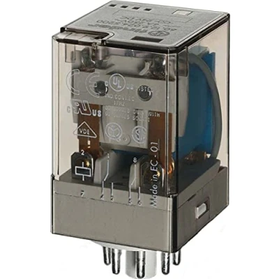 Immagine di Finder IND relè 8 Pin 24 V DC, 2 W, 10 a, 1 pezzi, 60.12.9.024.0040