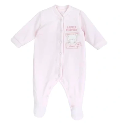 Immagine di Chicco Tutina in Ciniglia, Con Apertura Frontale Neonata 0 24 mesi, Rosa (3), 1 Designed Italy
