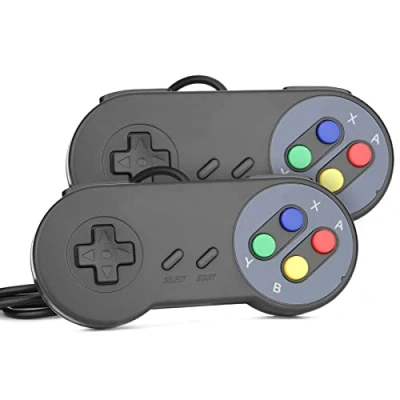 Immagine di Rii Gaming GP100 Coppia Gamepad Controller USB compatibili con PC (Windows, Mac, Linux) e Raspberry Pi