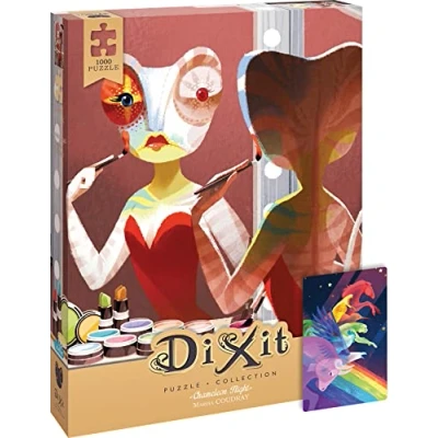Immagine di Libellud Asmodee Dixit Puzzle, Chameleon Night, Puzzle da 1000 Pezzi, 48x68 cm, Edizione in Italiano