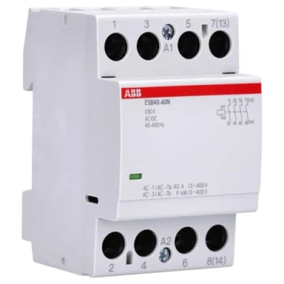 Immagine di ABB ESB40 40N 06 Contattore dinstallazione 4 NA 220 V, 400 V 1 pz.