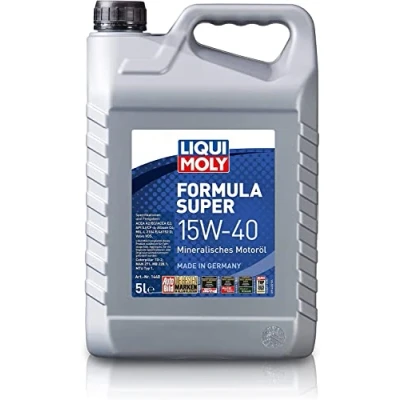 Immagine di Liqui Moly Formula Super 15W 40 5 l Olio Motore Minerale Art. n.: 1440, incolore