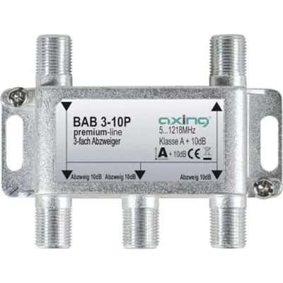 Immagine di Axing BAB 3 10P Derivatore TV via cavo vie 5 1218 MHz