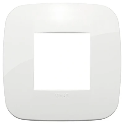 Immagine di Vimar 19672.84 Placca Round, Bianco, 2 moduli