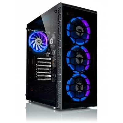 Immagine di BEASTCOM Q3 Essential Gaming, Gaming PC, AMD Ryzen 5 6X4,20GHz 12 Threads, 4K Vega Radeon Grafica, 1TB SSD, 16GB RAM, WiFi, Windows 11 Pro