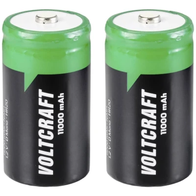 Immagine di VOLTCRAFT HR20 Batteria ricaricabile Torcia (D) NiMH 11000 mAh 1.2 V 2 pz.