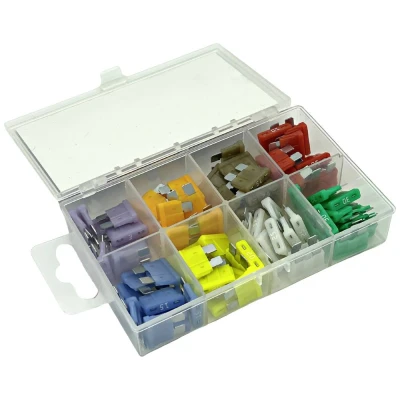 Immagine di ESKA 340.750 Fusibile piatto standard per auto 4 A, 5 7.5 10 15 20 25 30 A Violetto, Arancione, Marrone, Rosso, Blu, Giallo, Bianco, Verde 80