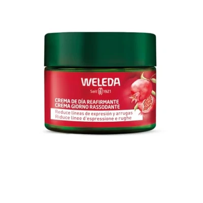 Immagine di WELEDA crema viso naturale anti invecchiamento con olio di semi melograno e peptidi maca. La idratante riduce le rughe aumenta l&#039;elasticità/forza serraggio (1 x 40 ml)