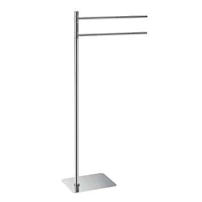 Immagine di Gedy ARTU Portasciugamani da Terra, in Acciaio Inox, Cromato, 39,6 x 16,7 84