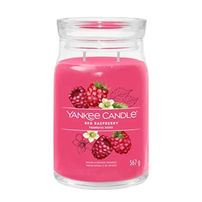 Immagine di Yankee Candle Large with 2 wicks Red Raspberry 16 cm / ø 9