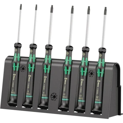 Immagine di Wera 2067/6 TORX® BO Elettronica e meccanica di precisione Kit cacciaviti 6 parti TORX