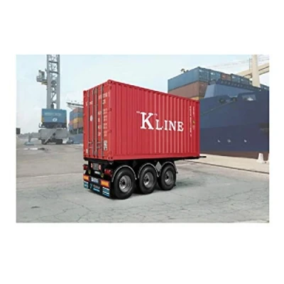 Immagine di Italeri 3887 Tecnokar 20&#039; Trailer Model Kit Scala 1:24