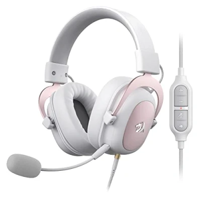 Immagine di Redragon H510 Zeus Cuffie da gioco cablate Audio surround 7.1 Cuscinetti auricolari in memory foam Microfono rimovibile multipiattaforma PC, PS4 / 3 e Xbox One/Series X, NS