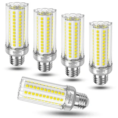 Immagine di Lampadina LED E27 16W Bianco Freddo 6000K 1900LM, Attacco E27, Equivalenti a 120W 150W Lampada Alogena, Angolo 360, Edison, Non Dimmerabile, Nessun Sfarfallio, Illuminazione led, 5 Pezzi