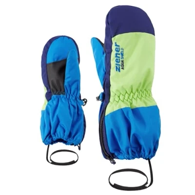 Immagine di Ziener Levi Guanti da sci, Unisex bambini, Persian Blue, 80