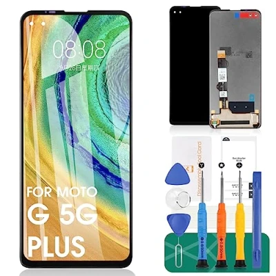 Immagine di Sostituzione dello schermo per Motorola Moto G 5G Plus XT2075 2 3 7.7 pollici Display LCD Touch Digitizer Assembly Riparazione Vetro