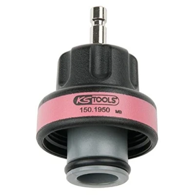 Immagine di KS Tools, Utensili autofficina, Adattatore per sistema di raffreddamento M48 x 2,5, rosa