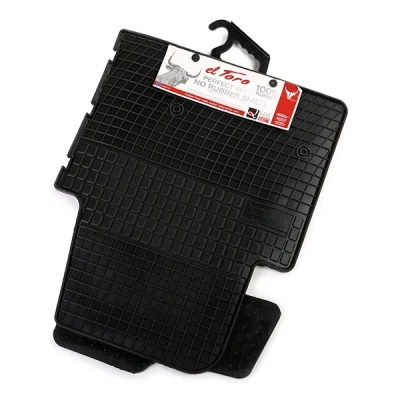 Immagine di FROGUM D00695 Set tappetino Gomma anteriore 3 nero Su misura RENAULT: MASTER Kasten, Bus, 2 OPEL: Movano B Van