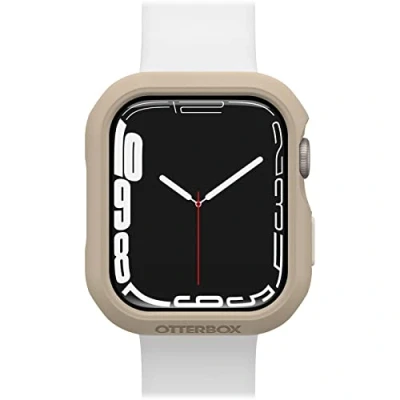 Immagine di OtterBox All Day Bumper per Apple Watch Series 9/8/7 45mm, antichock e cadute, sottile protettivo schermo bordi dell&#039; Watch, Beige