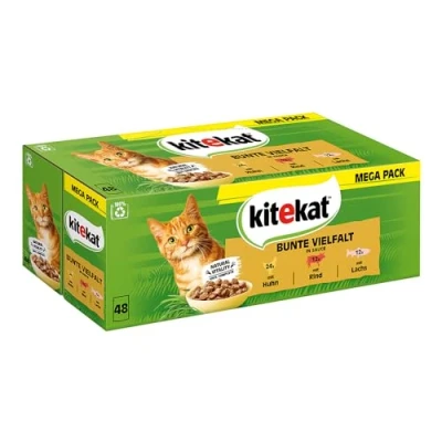 Immagine di Kitekat in buste 48 x 85 g Umido per gatto La Simpatica Canaglia Salsa