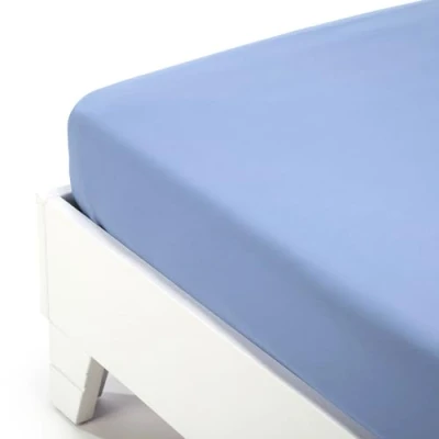 Immagine di Caleffi 59017 Jersey Inferiore Lenzuolo per Piazza e Mezza Letto, Oceano