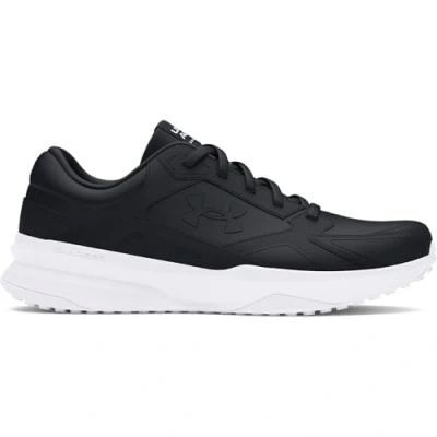 Immagine di Under Armour UA Edge Lthr, Scarpa da Allenamento Uomo, Black/Black/White, 40 EU
