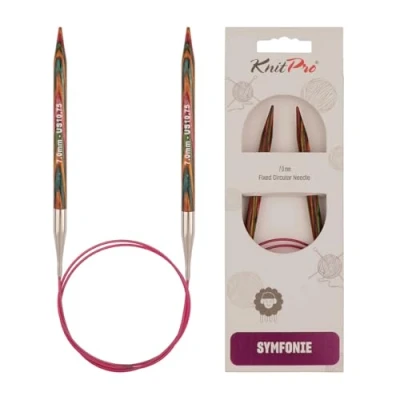 Immagine di KnitPro Symfonie Ferro Circolare con Punte in Legno, 7,0 mm, 100 cm