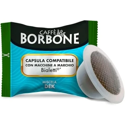 Immagine di Caffè Borbone Miscela Decaffeinata 50 Capsule Compatibili con Macchine a marchio Bialetti*