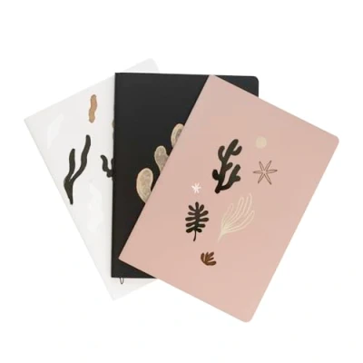 Immagine di Kokonote: Set 3 Quaderni A5 Kalima Pack rilegatura cucita, carta 80g/m², Bullet journal, Quaderno appunti Collection