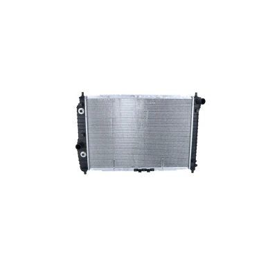 Immagine di NRF 53639 Radiatore motore Alluminio 600 413 16 con parti annesse Alette di raffreddamento saldate CHEVROLET: Aveo / Kalos Hatchback