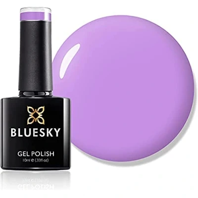 Immagine di Bluesky Smalto Per Unghie Gel, Lilac Delight, Dc25, Viola, Pastello (Per Lampade Uv E Led) 10 Ml