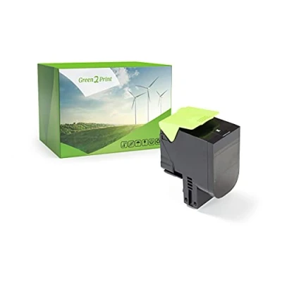 Immagine di Green2Print Toner nero 1000 pagine sostituisce Lexmark 80C20K0, 802K, 80C20KE, 802KE per CX310N, CX310DN, CX410DE, CX410DTE, CX410E, CX510DE, CX510DHE, CX510DTHE