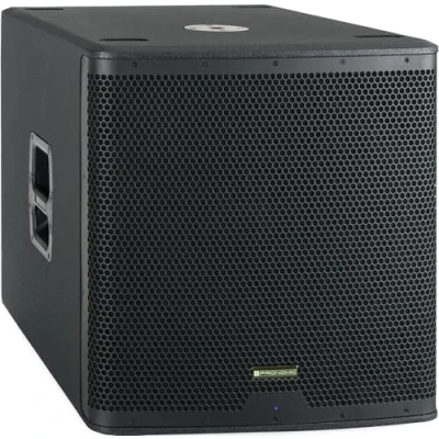 Immagine di PRONOMIC C 118SA Subwoofer attivo 1600 watt di picco / 800 RMS Casse attivs da 18&quot; con bobina mobile 3&quot; gamma frequenza: 30 200 Hz 4 preset DSP SPL massimo: 126 dB