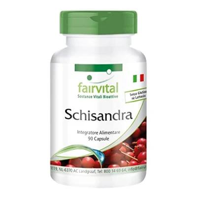 Immagine di Fairvital Schisandra per 3 mesi VEGAN 90 capsule Wu Wei Zi