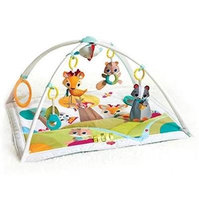 Immagine di Tiny Love Gymini Deluxe palestrina Bambini 0+ mesi, tappeto gioco musicale, evolutiva neonato, 18 attività, archi regolabili, sviluppo cognitivo, collezione Into the Forest