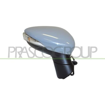 Immagine di Specchio retrovisore esterno Prasco FD3447323P Premium Dx con la prima mano elettrico termico, regolabile dall&#039;interno FORD: FIESTA 6, 6 Van