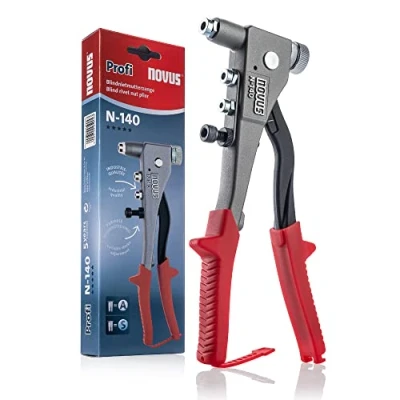 Immagine di Novus 032 0046 Rivettatrice per inserti e rivetti filettati 290 mm 1 pz.