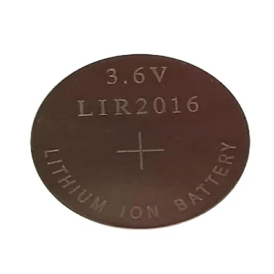 Immagine di BenjiPower LIR2016 Batteria a bottone ricaricabile al litio 18 mAh 3,6 V 1 pz