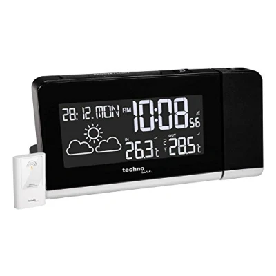 Immagine di Techno Line Technoline WT 539 Radiocontrollato Sveglia digitale Nero