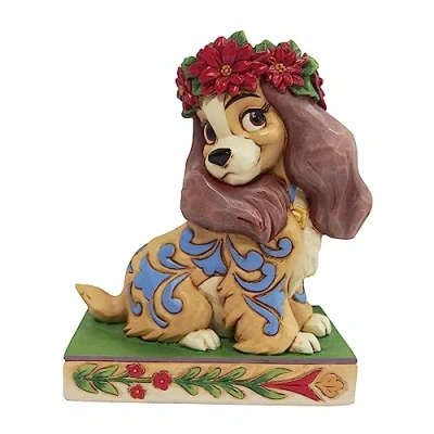 Immagine di ENESCO 4,25 Disney The Tramp Lady Personality Pose 4.25 Figure, Grès, Multicolore, One Size